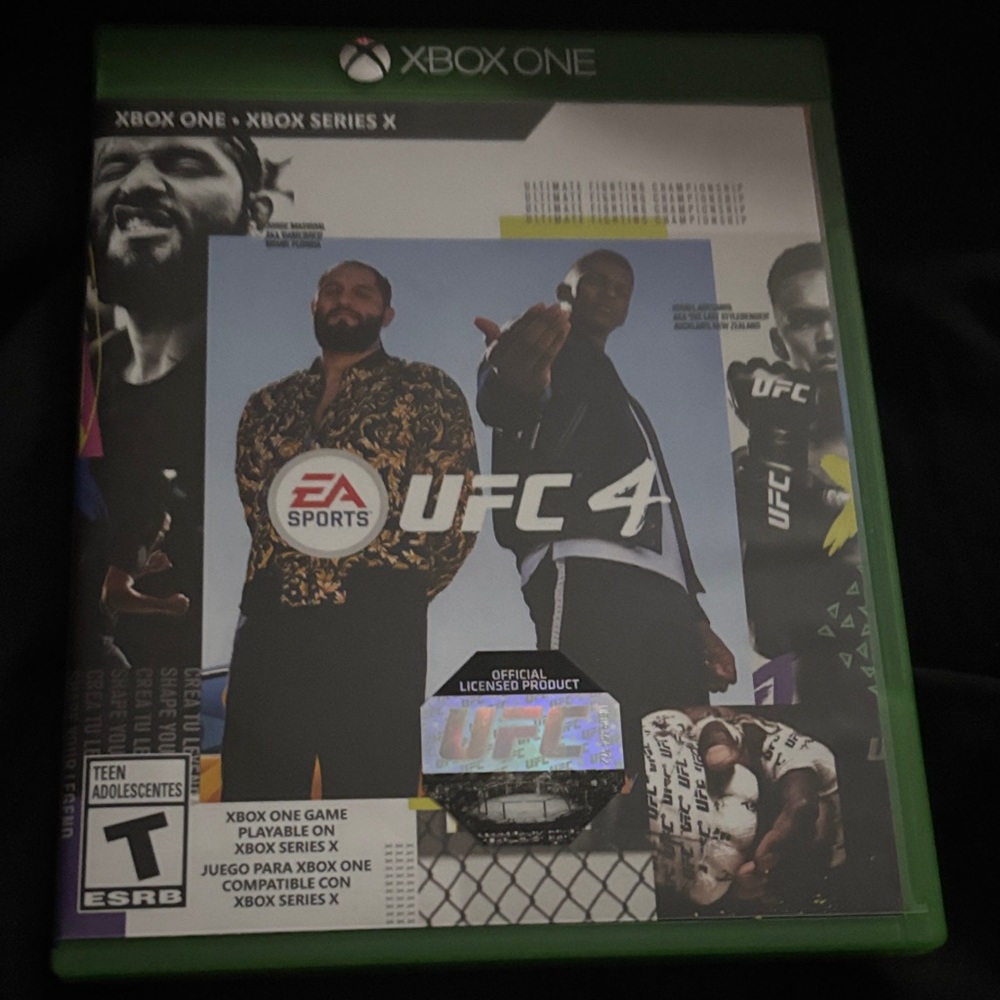 Microsoft UFC 4 for Xbox One - Green Case